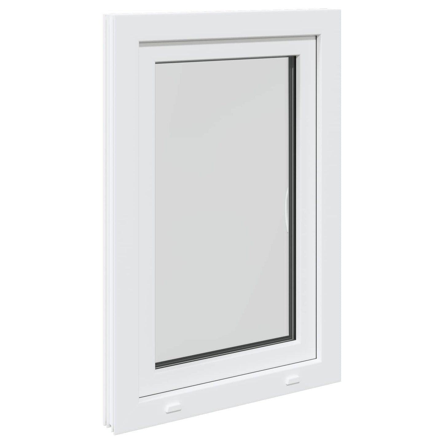 Finestra per Soffitta RISOR 60 x 100 cm PVC e Vetro Bianco | homemem39