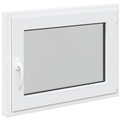 Finestra per Soffitta RISOR 80 x 50 cm PVC e Vetro Bianco | homemem39