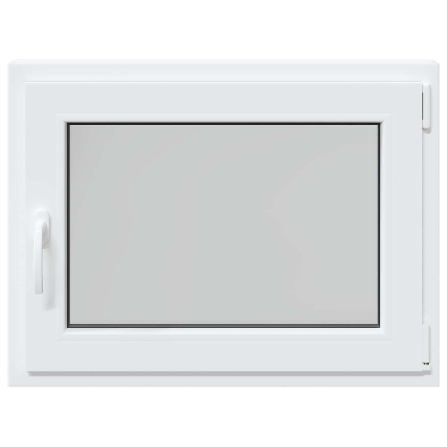 Finestra per Soffitta RISOR 80 x 50 cm PVC e Vetro Bianco | homemem39