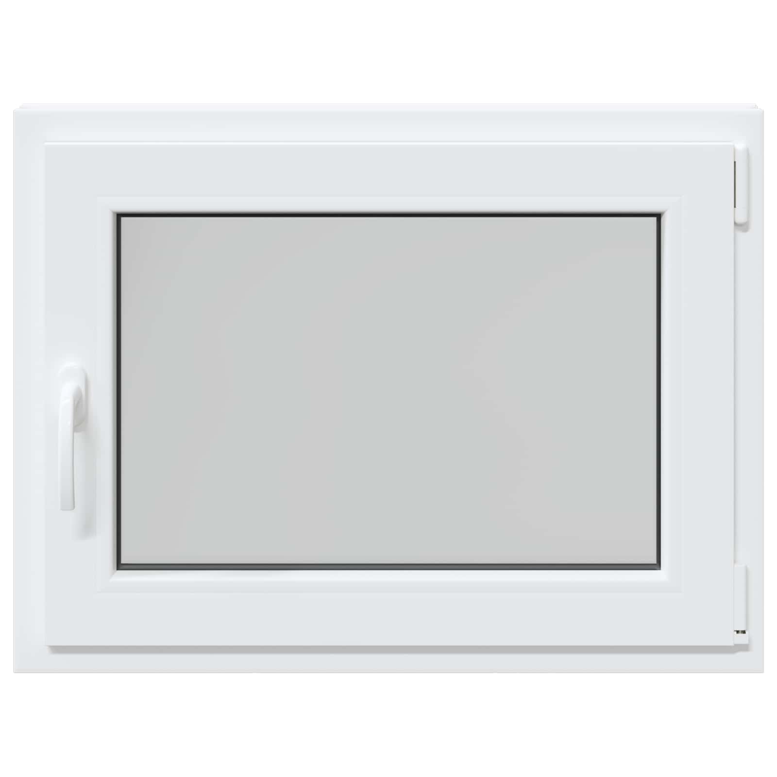 Finestra per Soffitta RISOR 80 x 60 cm PVC e Vetro Bianco | homemem39