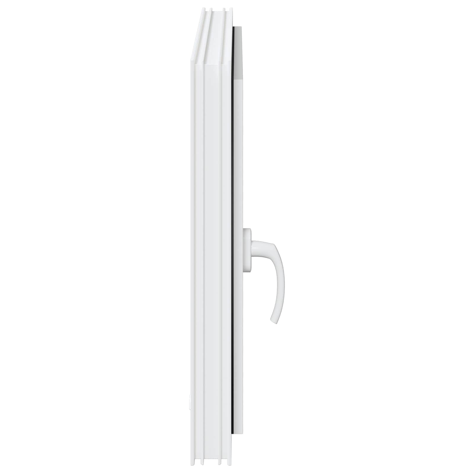 Finestra per Soffitta RISOR 80 x 60 cm PVC e Vetro Bianco | homemem39