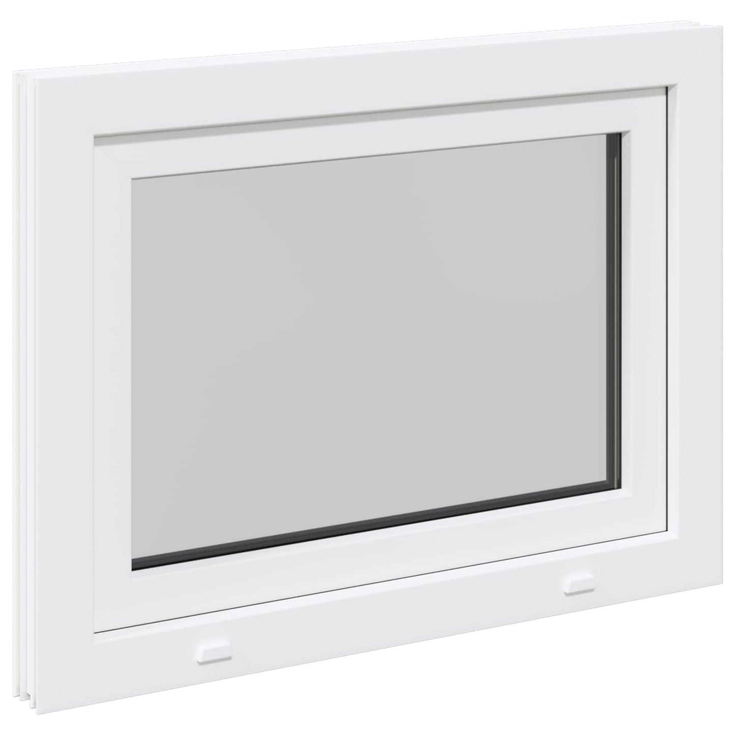Finestra per Soffitta RISOR 80 x 70 cm PVC e Vetro Bianco | homemem39