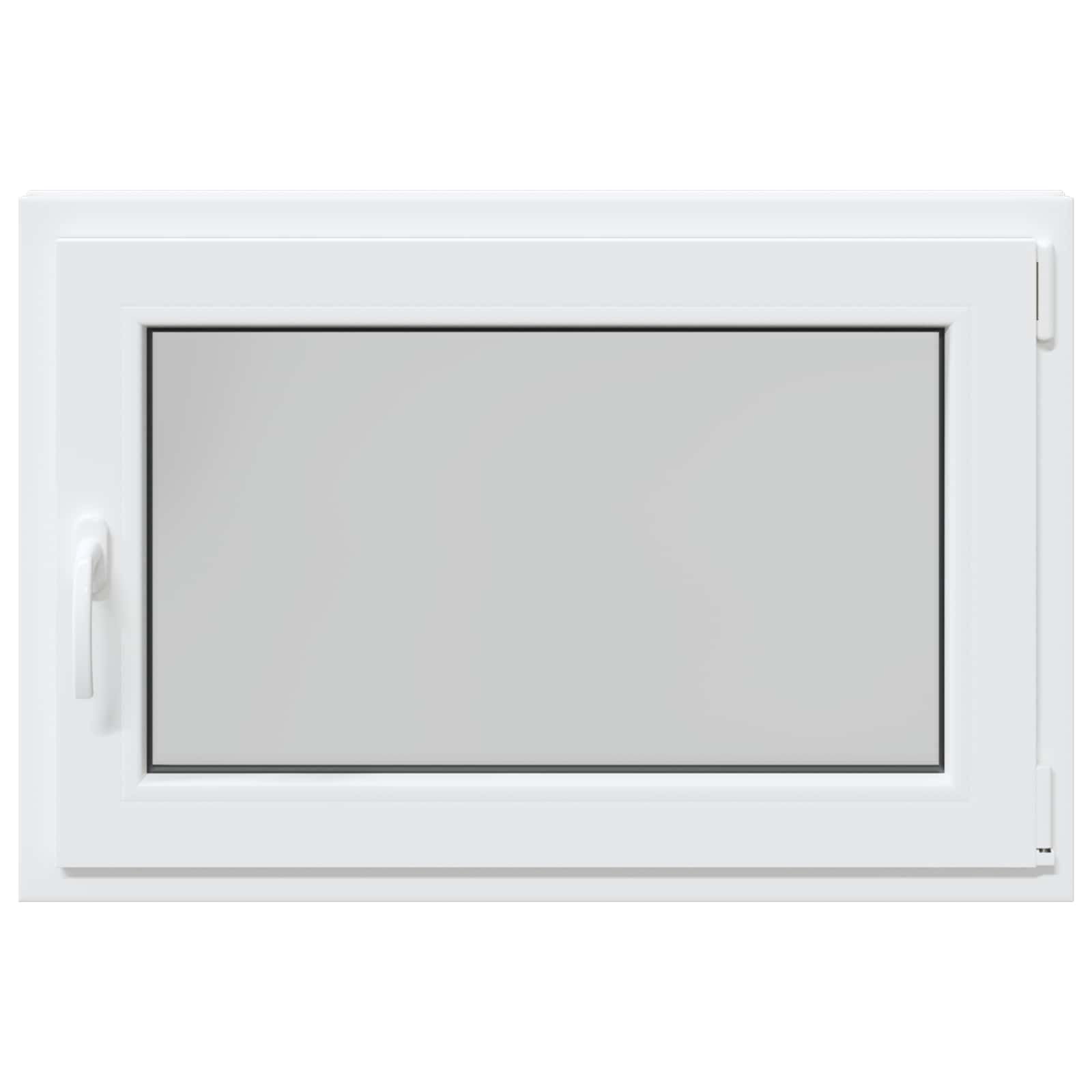 Finestra per Soffitta RISOR 90 x 50 cm PVC e Vetro Bianco | homemem39