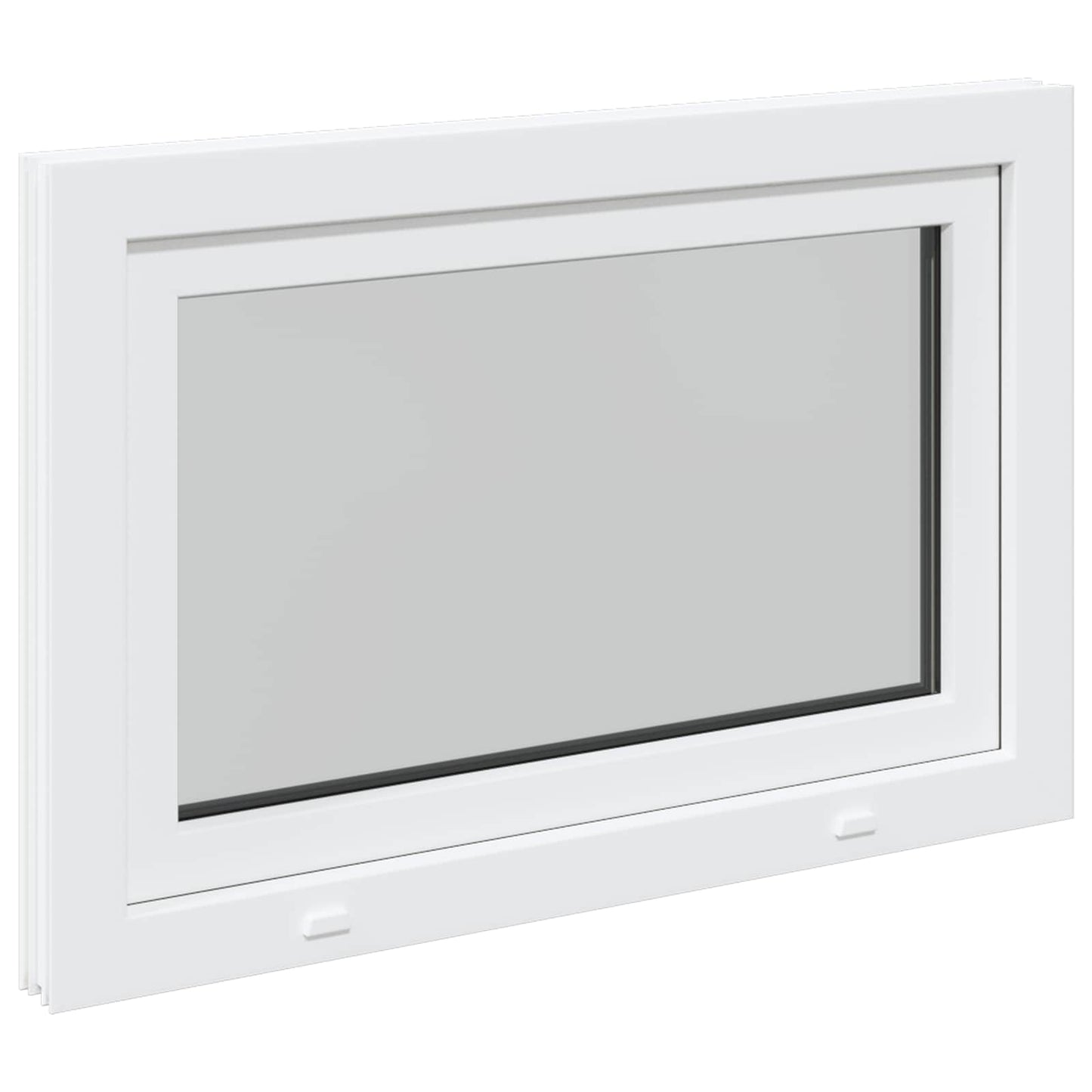 Finestra per Soffitta RISOR 100 x 50 cm PVC e Vetro Bianco | homemem39