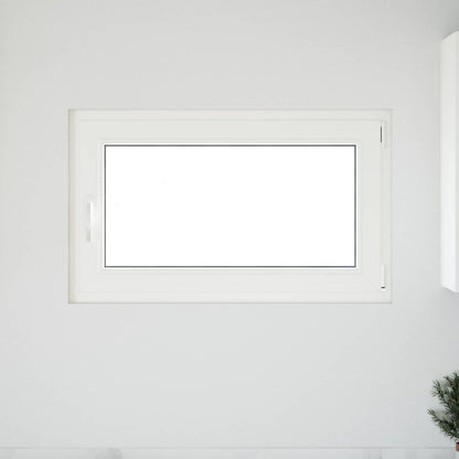 Finestra per Soffitta RISOR 100 x 50 cm PVC e Vetro Bianco | homemem39