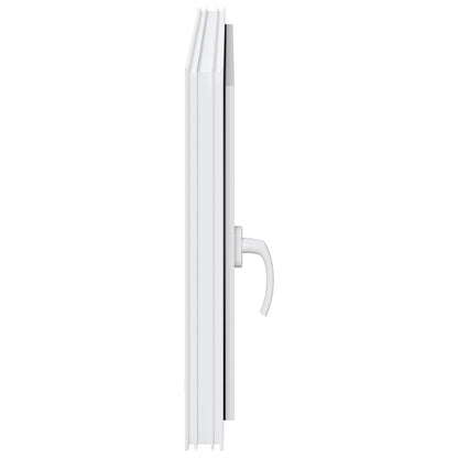Finestra per Soffitta RISOR 100 x 50 cm PVC e Vetro Bianco | homemem39