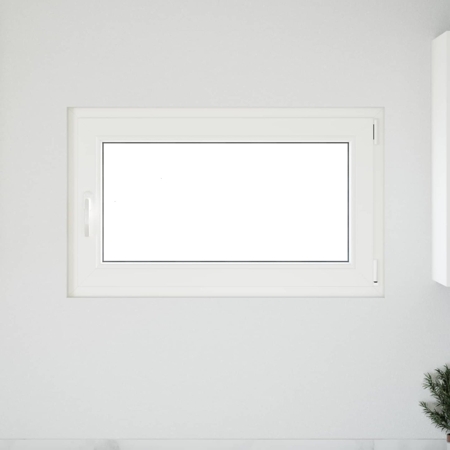 Finestra per Soffitta RISOR 100 x 70 cm PVC e Vetro Bianco | homemem39