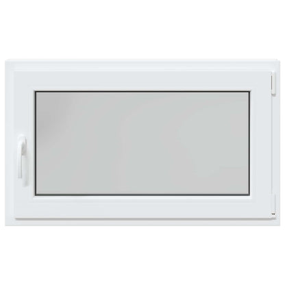 Finestra per Soffitta RISOR 100 x 70 cm PVC e Vetro Bianco | homemem39
