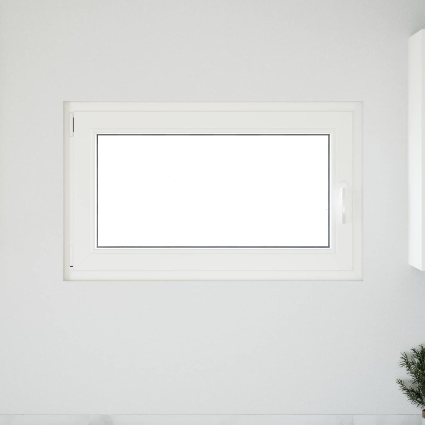 Finestra per Soffitta RISOR 100 x 70 cm PVC e Vetro Bianco | homemem39