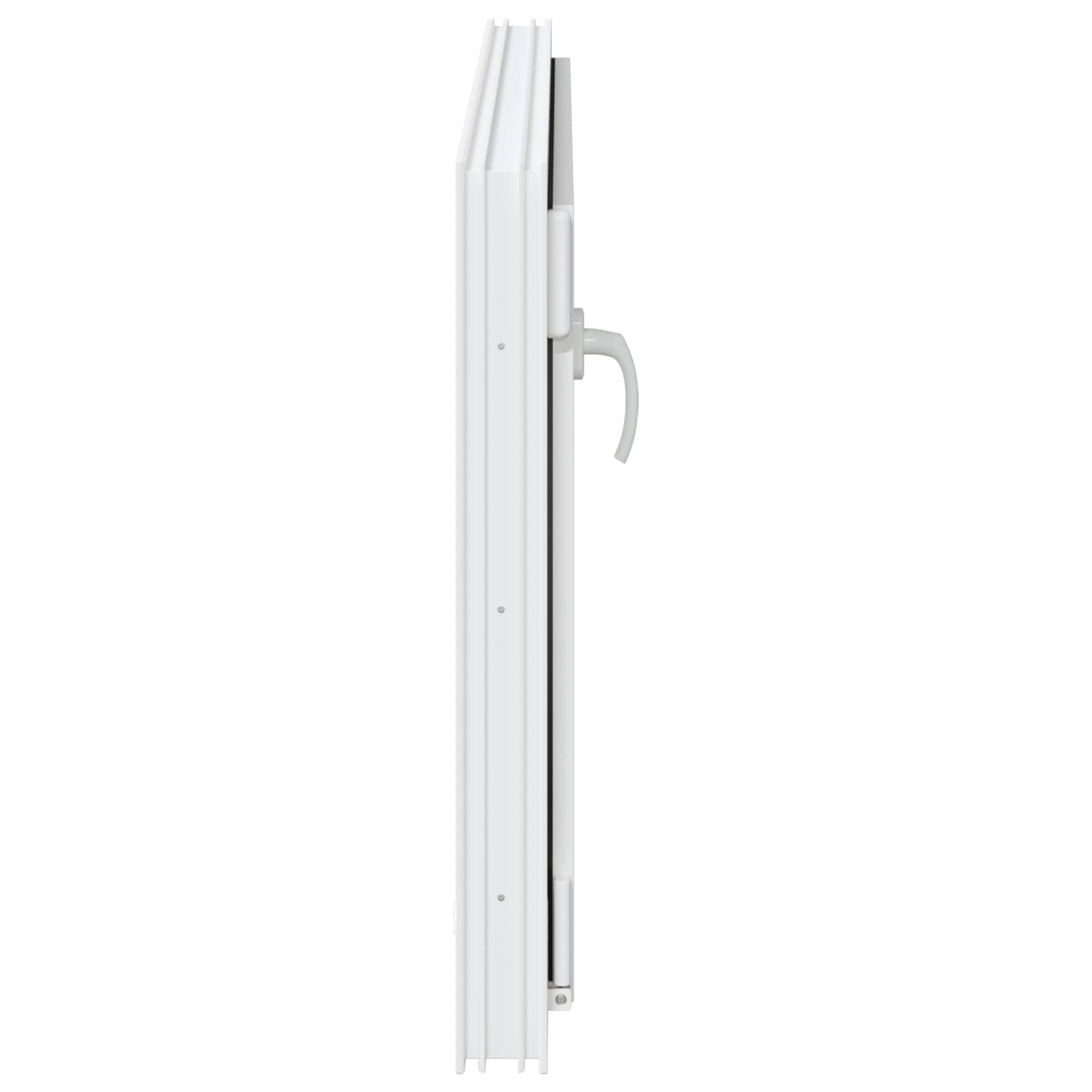 Finestra per Soffitta RISOR 100 x 70 cm PVC e Vetro Bianco | homemem39