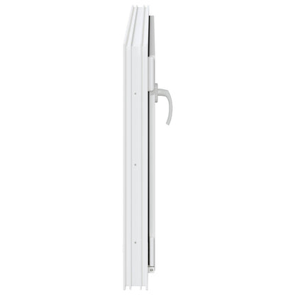 Finestra per Soffitta RISOR 100 x 70 cm PVC e Vetro Bianco | homemem39
