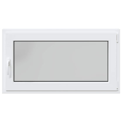Finestra per Soffitta RISOR 110 x 50 cm PVC e Vetro Bianco | homemem39