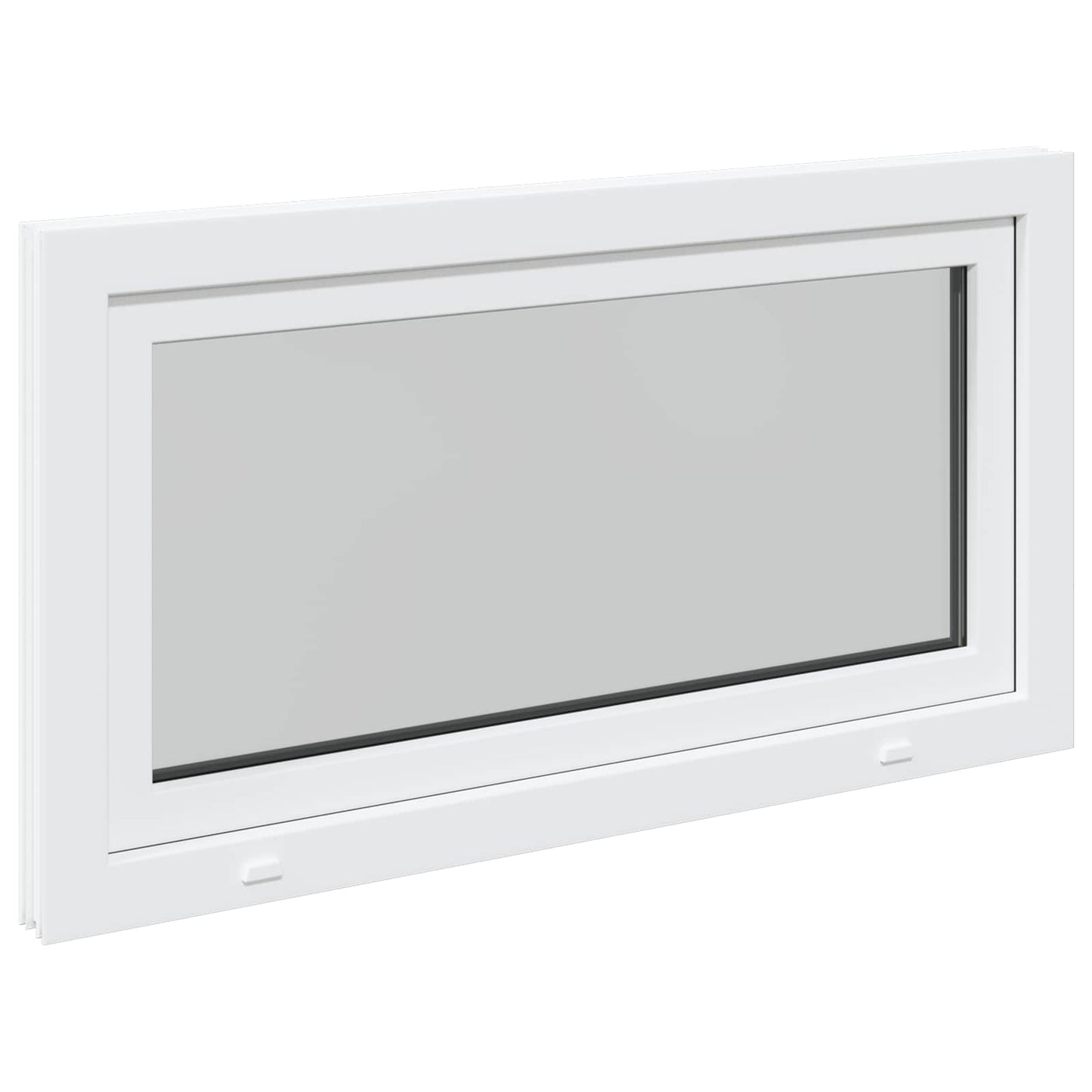 Finestra per Soffitta RISOR 110 x 60 cm PVC e Vetro Bianco | homemem39