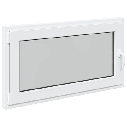 Finestra per Soffitta RISOR 110 x 60 cm PVC e Vetro Bianco | homemem39