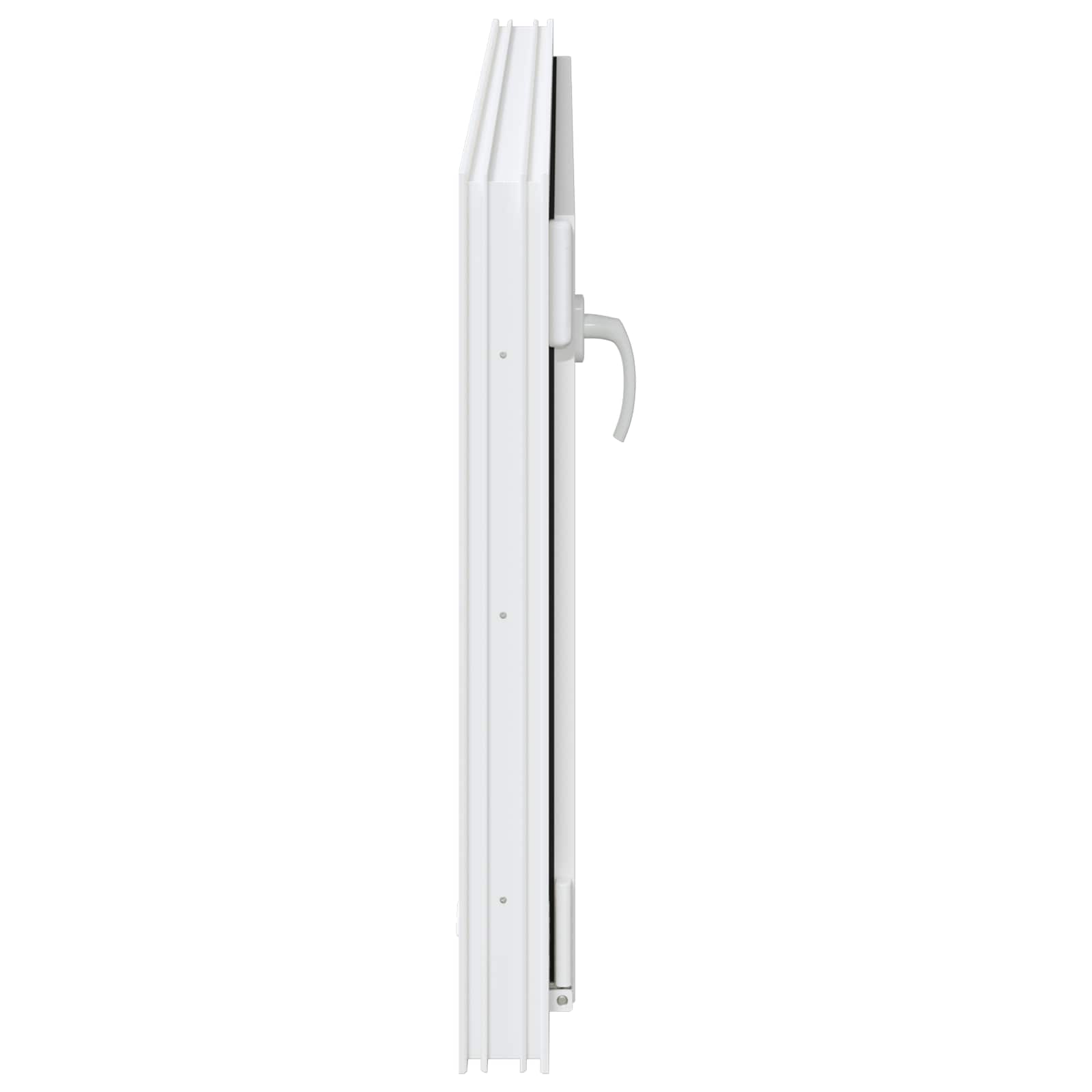 Finestra per Soffitta RISOR 110 x 60 cm PVC e Vetro Bianco | homemem39