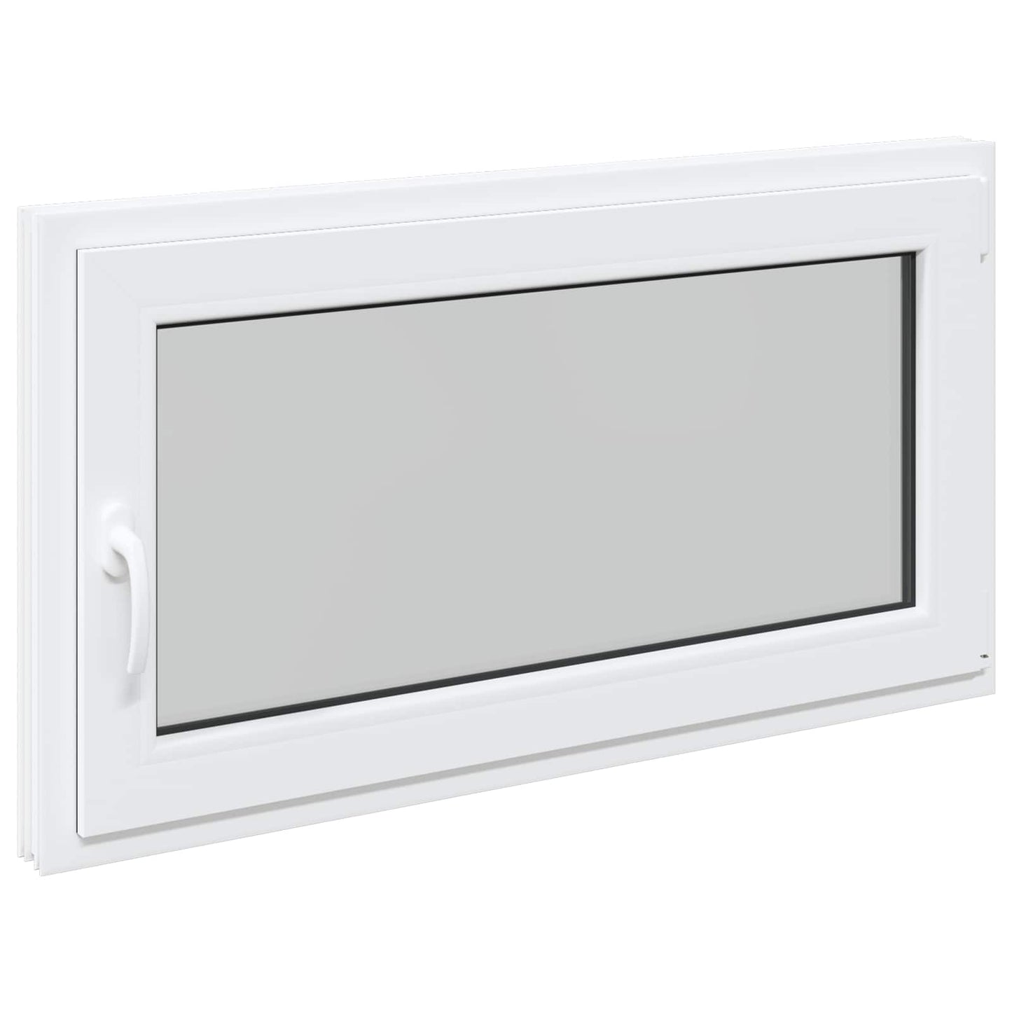 Finestra per Soffitta RISOR 110 x 70 cm PVC e Vetro Bianco | homemem39