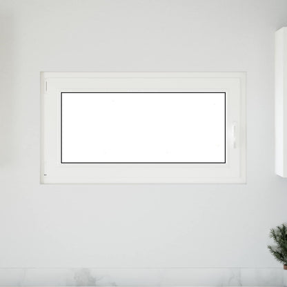 Finestra per Soffitta RISOR 110 x 70 cm PVC e Vetro Bianco | homemem39