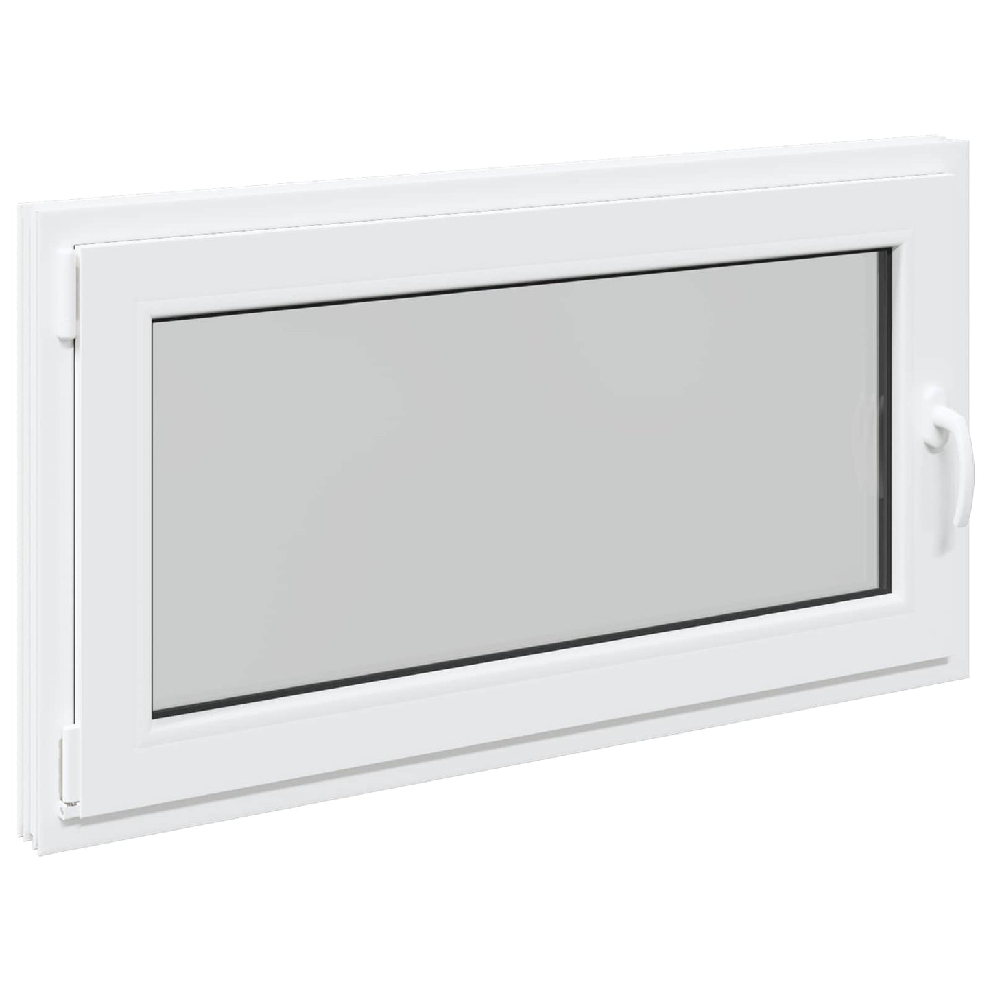 Finestra per Soffitta RISOR 110 x 70 cm PVC e Vetro Bianco | homemem39