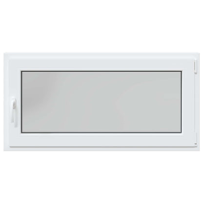 Finestra per Soffitta RISOR 120 x 60 cm PVC e Vetro Bianco | homemem39