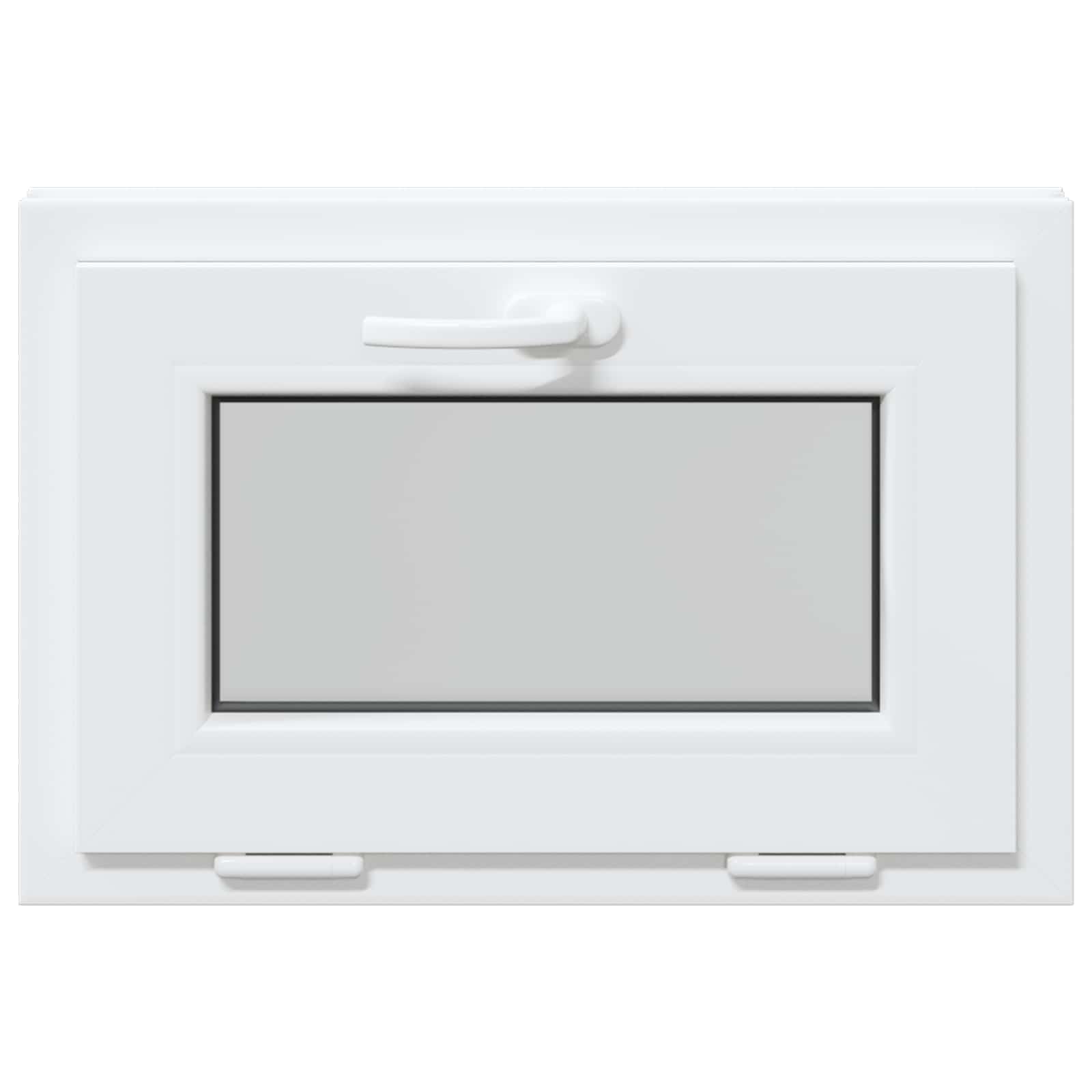 Finestra per Soffitta RISOR 60 x 40 cm PVC e Vetro Bianco | homemem39