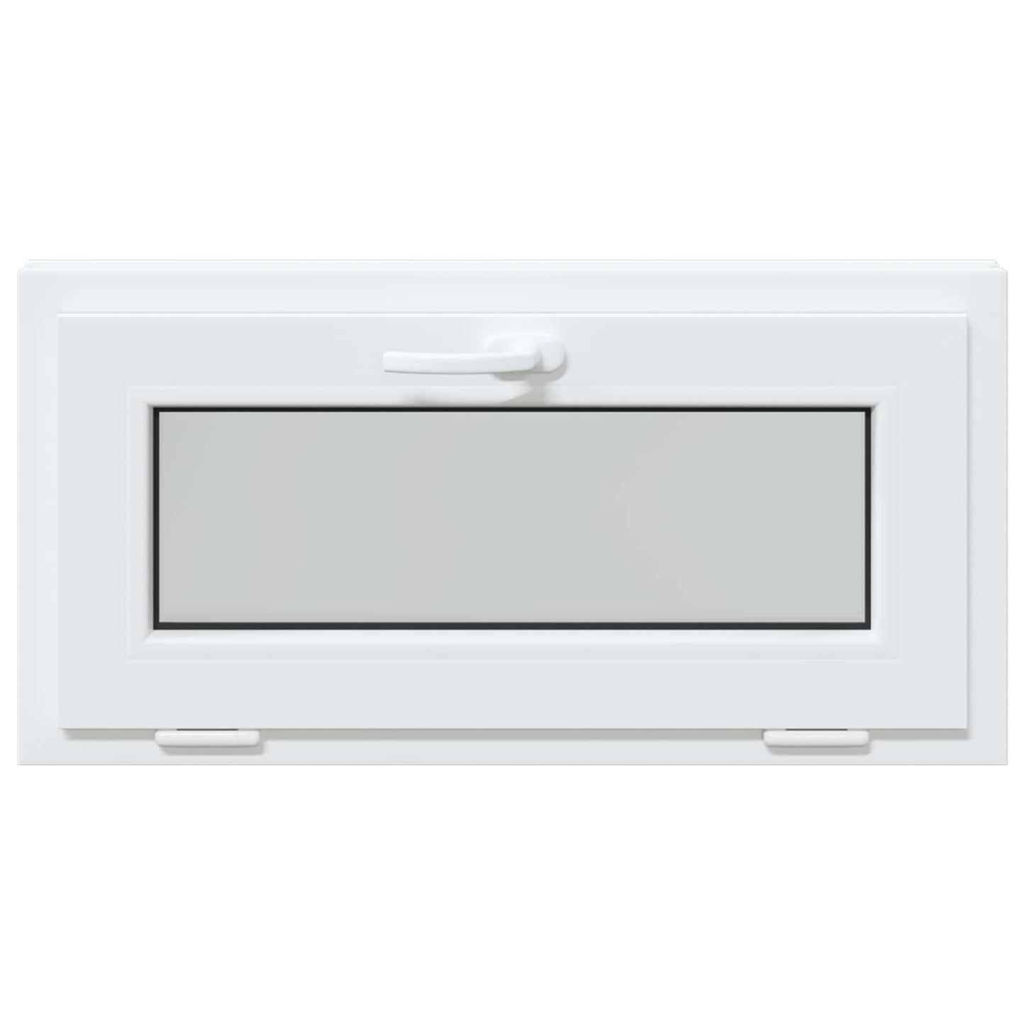 Finestra per Soffitta RISOR 80 x 40 cm PVC e Vetro Bianco | homemem39