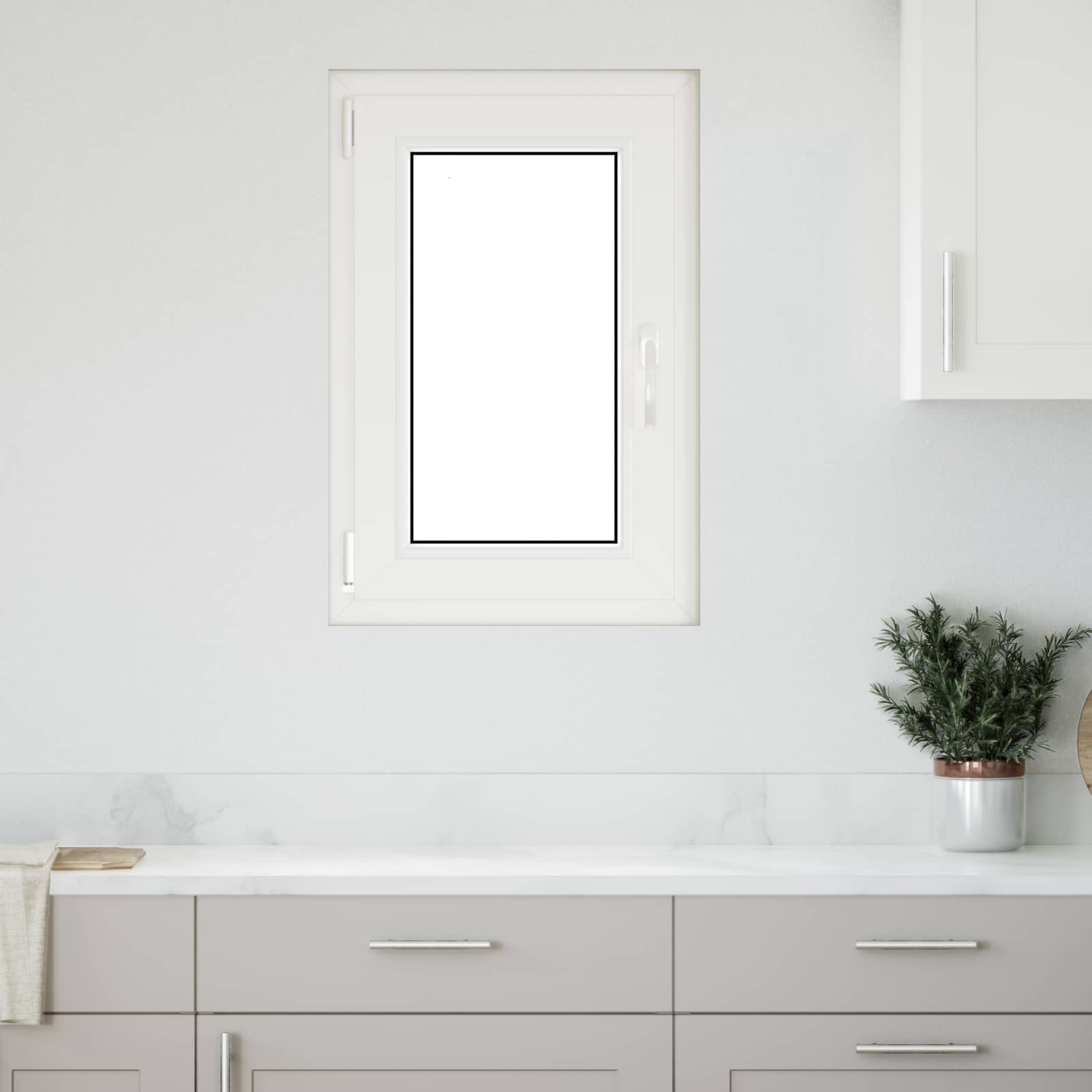 Finestra per Soffitta RISOR 50 x 75 cm PVC e Vetro Antracite | homemem39