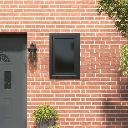 Finestra per Soffitta RISOR 60 x 80 cm PVC e Vetro Antracite