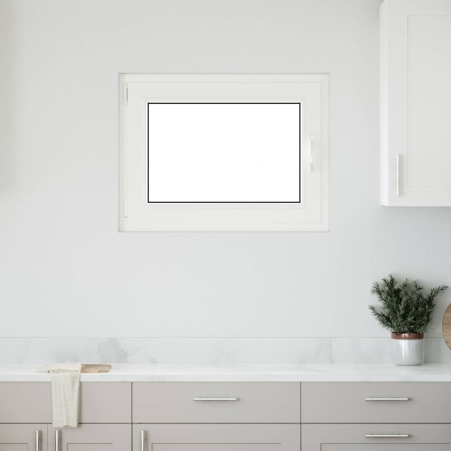 Finestra per Soffitta RISOR 80 x 50 cm PVC e Vetro Antracite | homemem39