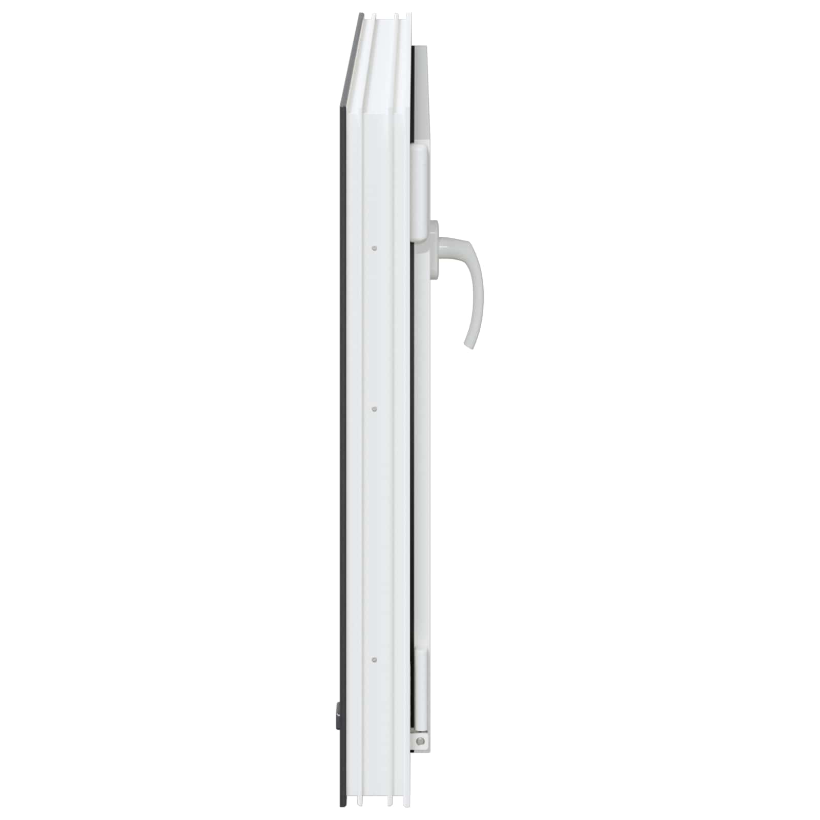 Finestra per Soffitta RISOR 80 x 50 cm PVC e Vetro Antracite | homemem39