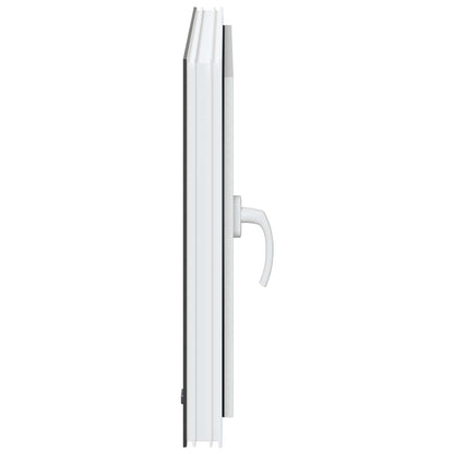 Finestra per Soffitta RISOR 80 x 50 cm PVC e Vetro Antracite | homemem39