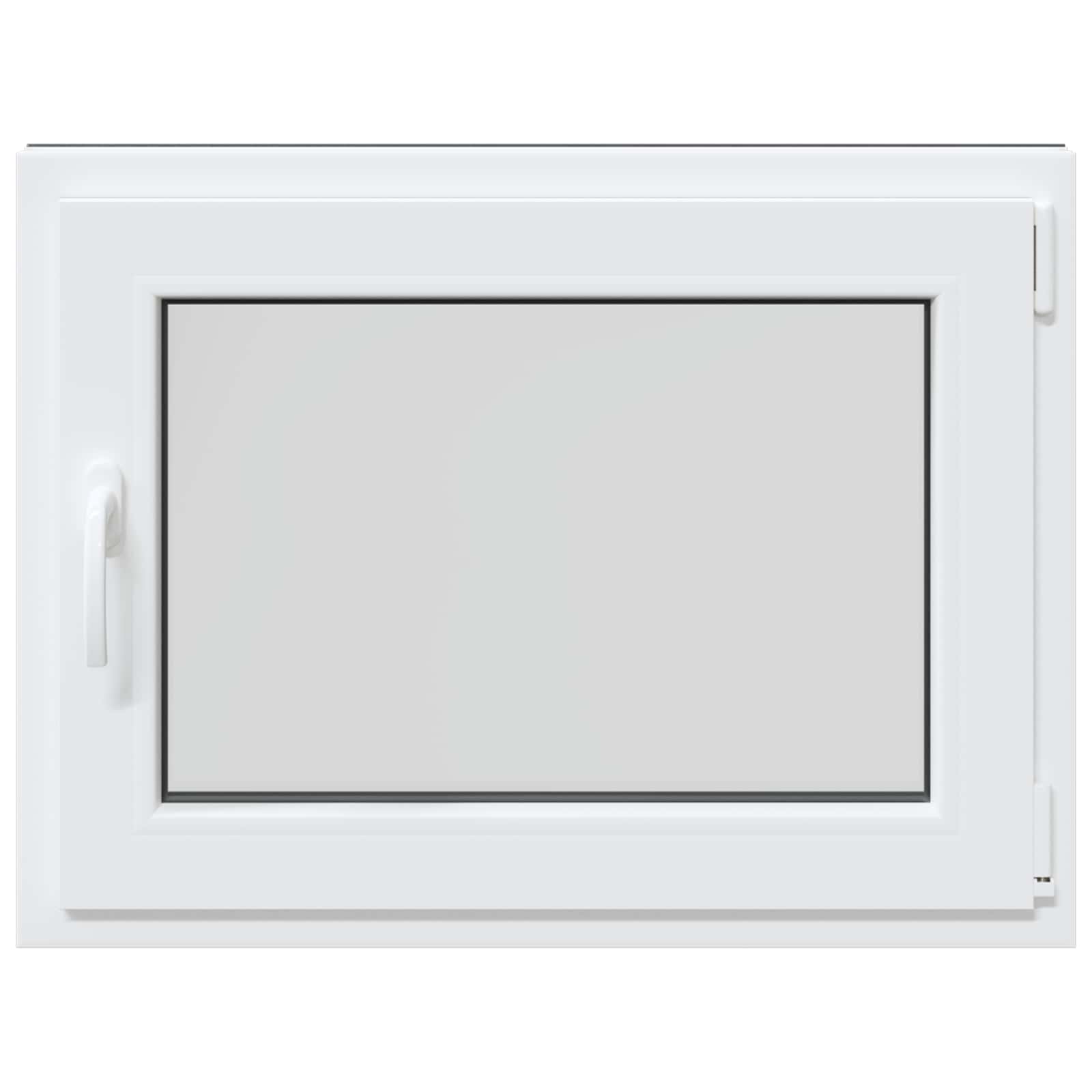 Finestra per Soffitta RISOR 80 x 60 cm PVC e Vetro Antracite | homemem39