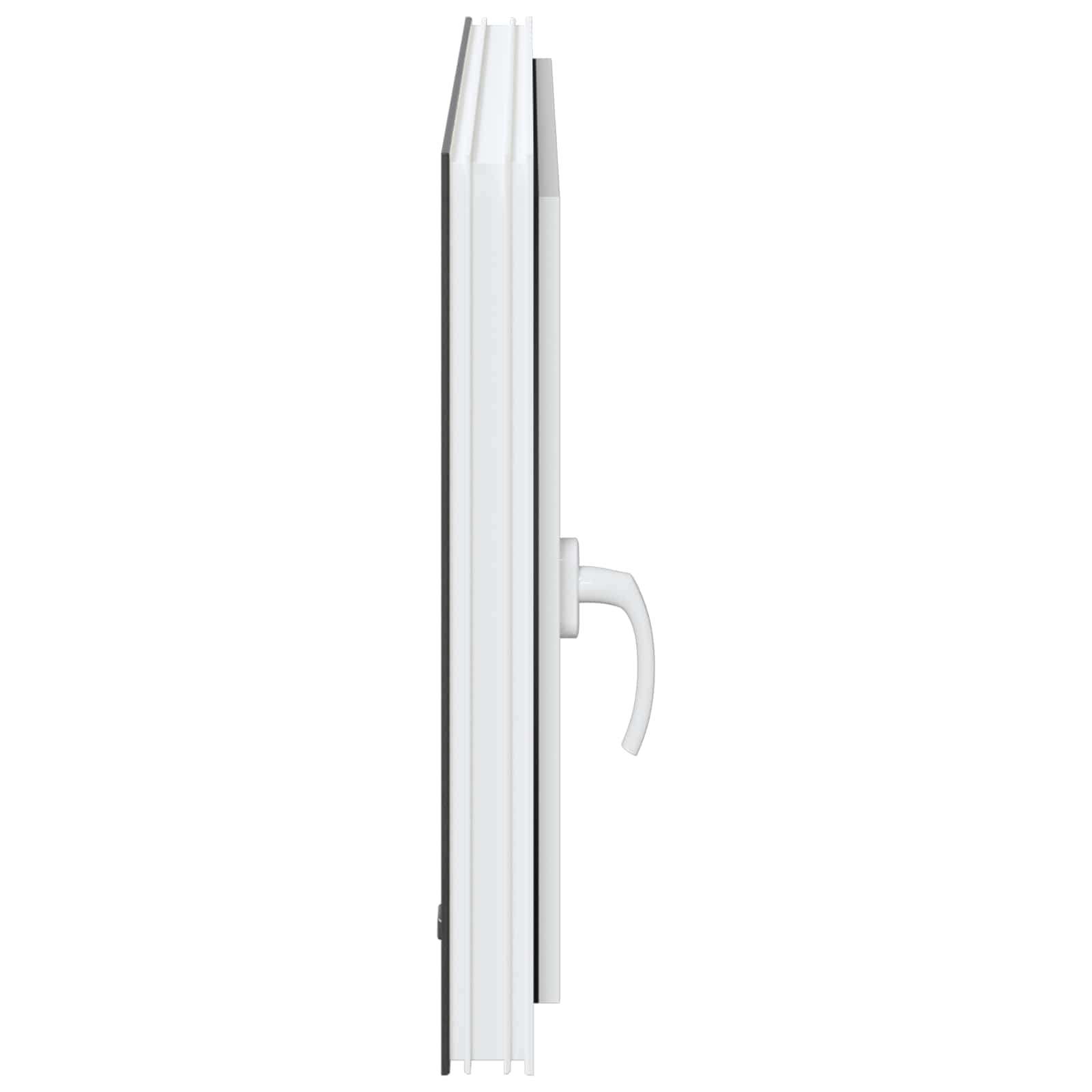 Finestra per Soffitta RISOR 90 x 50 cm PVC e Vetro Antracite | homemem39