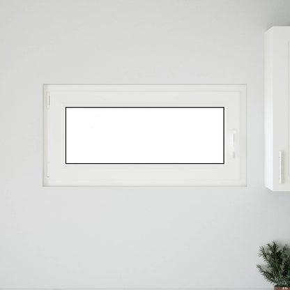 Finestra per Soffitta RISOR 100 x 50 cm PVC e Vetro Antracite | homemem39