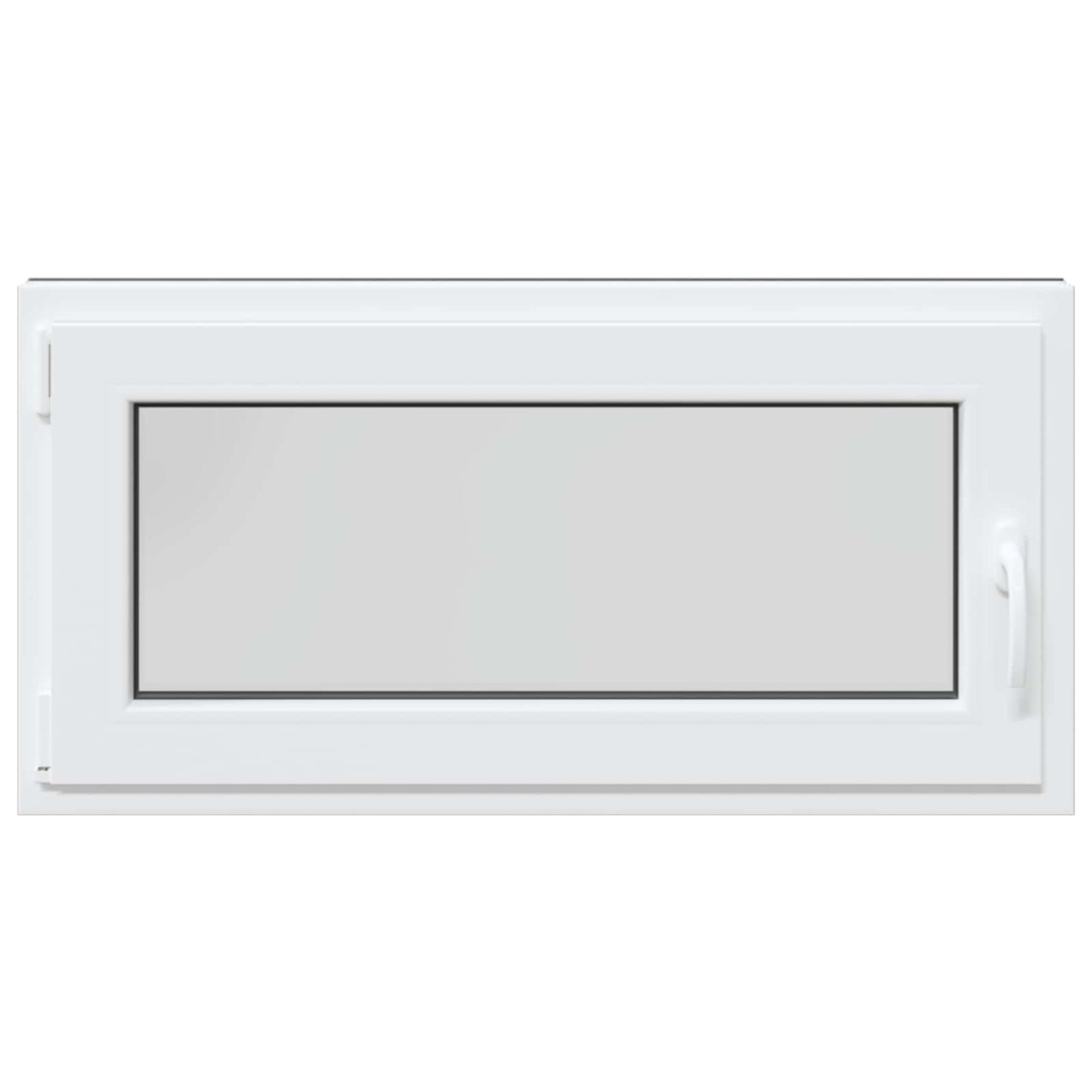 Finestra per Soffitta RISOR 100 x 50 cm PVC e Vetro Antracite | homemem39