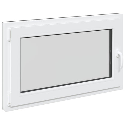 Finestra per Soffitta RISOR 100 x 60 cm PVC e Vetro Antracite | homemem39