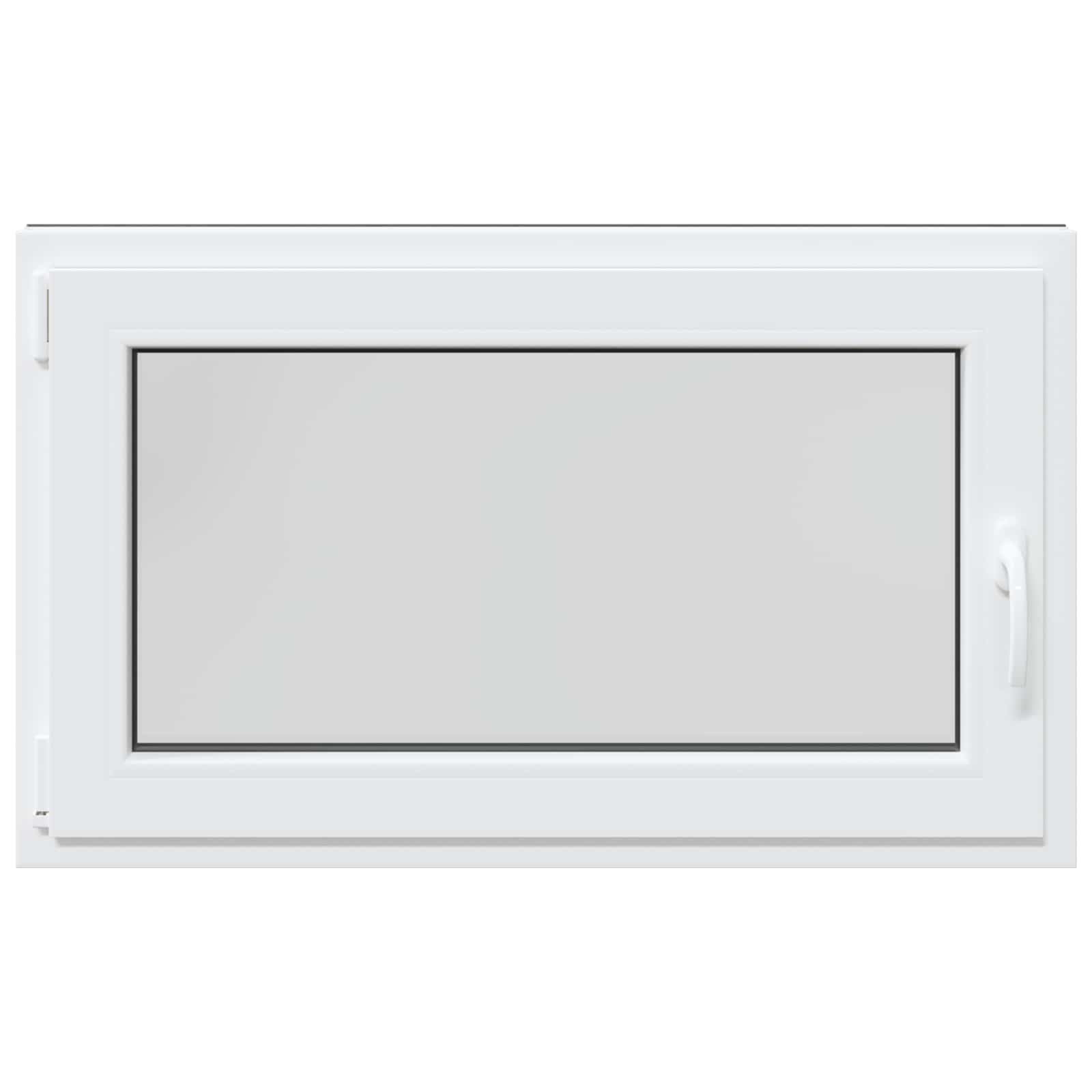 Finestra per Soffitta RISOR 100 x 60 cm PVC e Vetro Antracite | homemem39