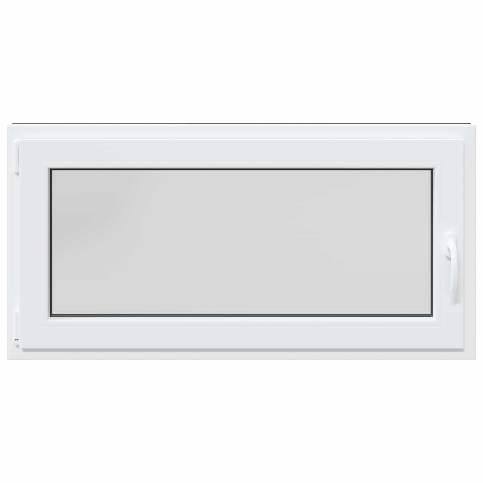 Finestra per Soffitta RISOR 120 x 60 cm PVC e Vetro Antracite | homemem39