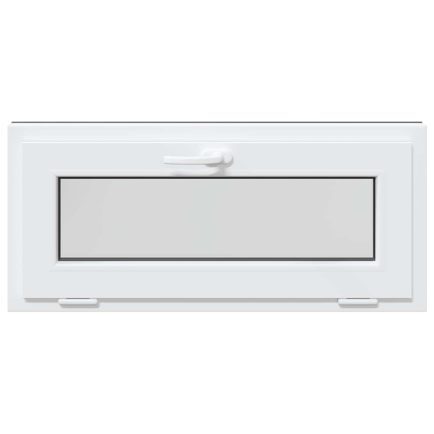 Finestra per Soffitta RISOR 90 x 40 cm PVC e Vetro Antracite | homemem39