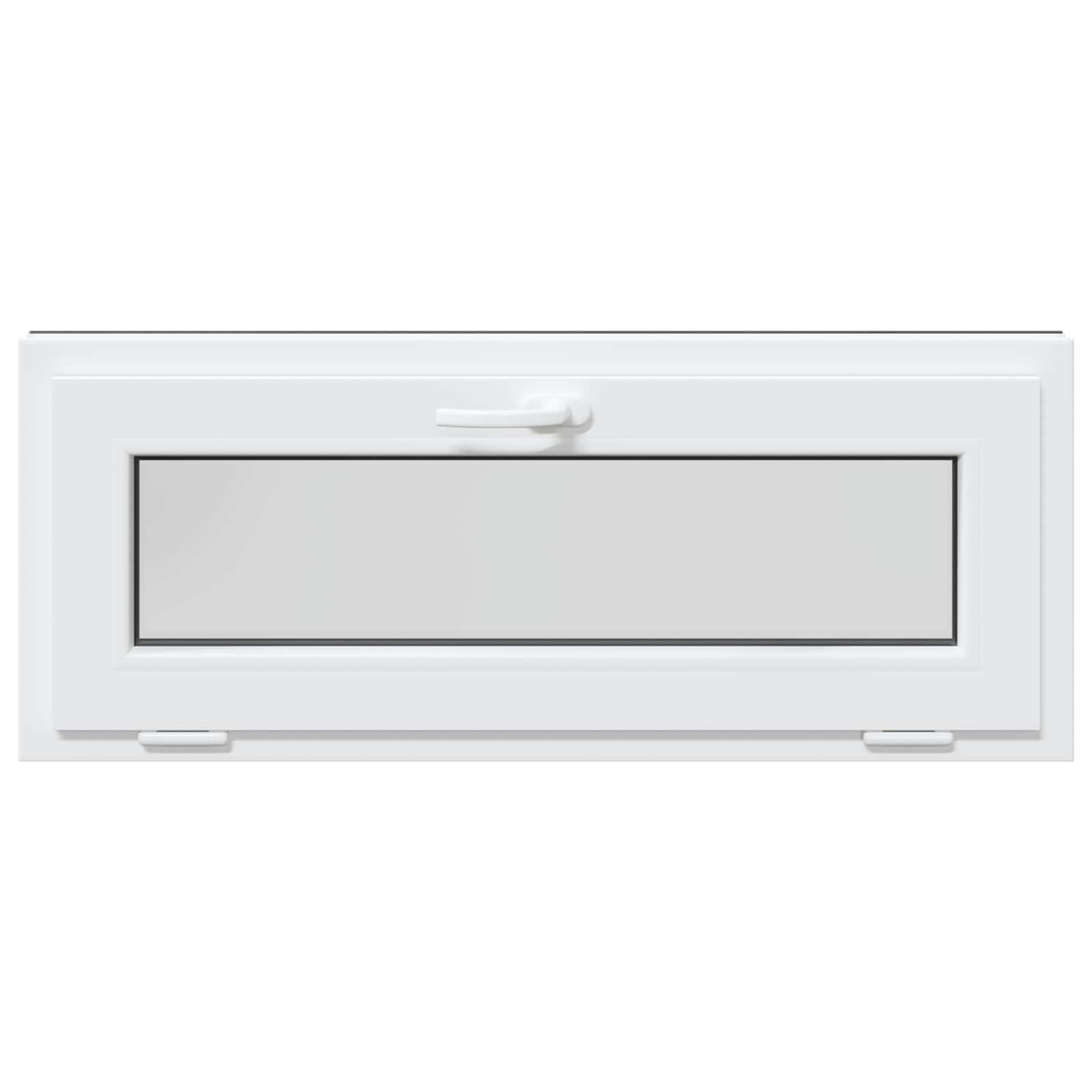 Finestra per Soffitta RISOR 100 x 40 cm PVC e Vetro Antracite | homemem39