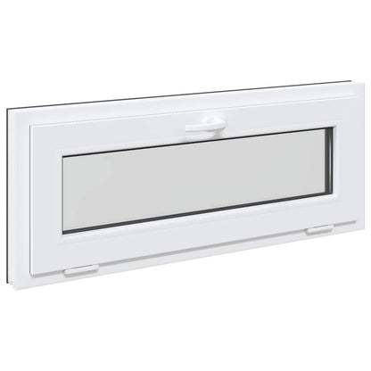 Finestra per Soffitta RISOR 110 x 40 cm PVC e Vetro Antracite | homemem39