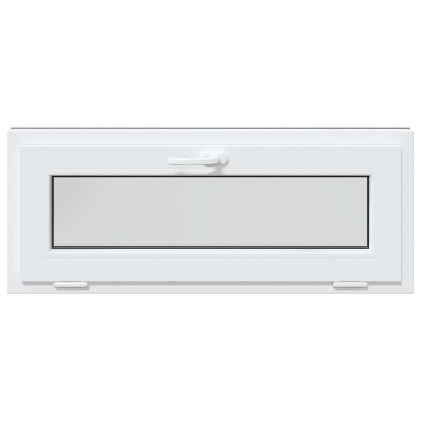 Finestra per Soffitta RISOR 110 x 40 cm PVC e Vetro Antracite | homemem39