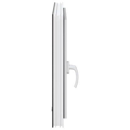 Finestra per Soffitta RISOR 50 x 50 cm PVC e Vetro Antracite | homemem39