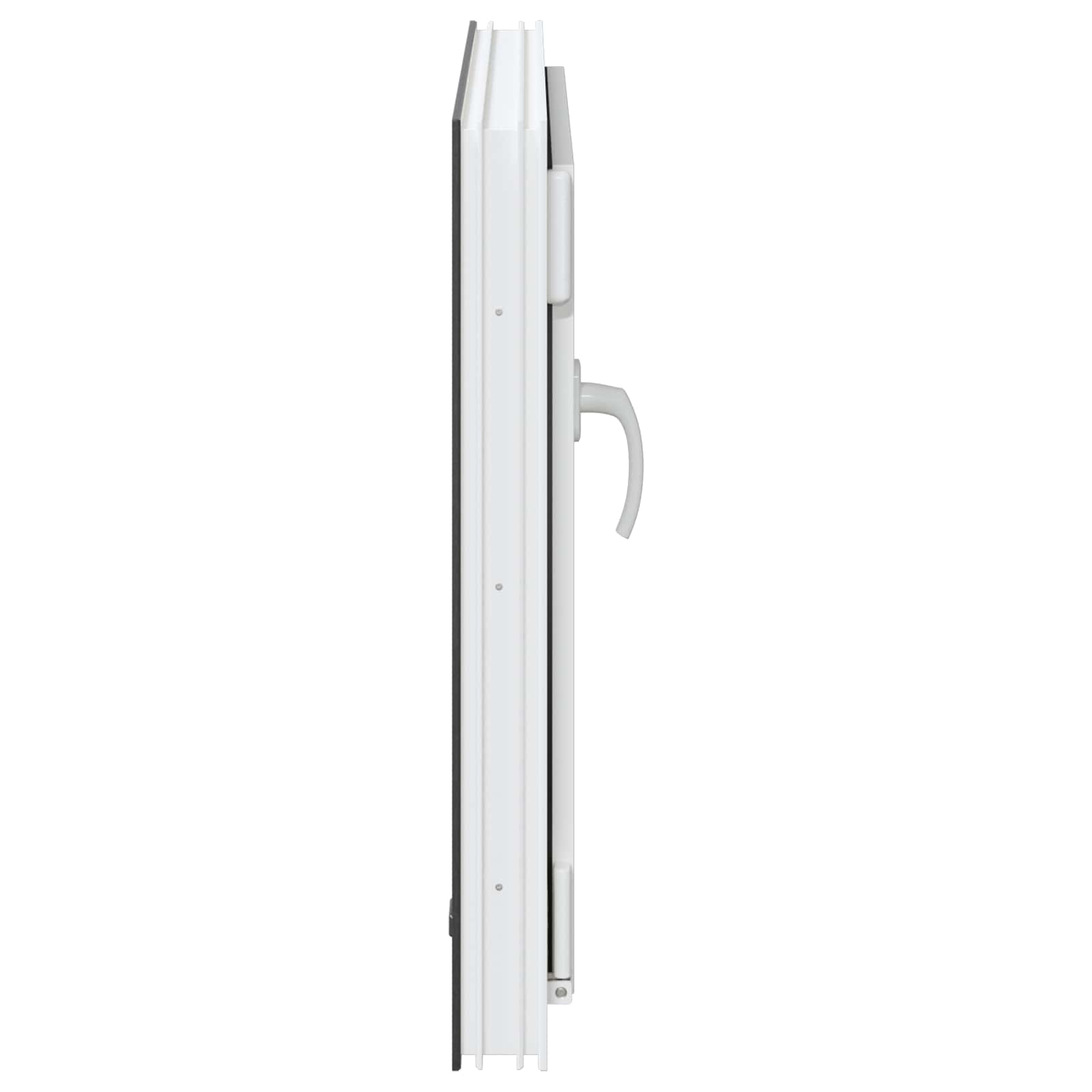 Finestra per Soffitta RISOR 50 x 50 cm PVC e Vetro Antracite | homemem39