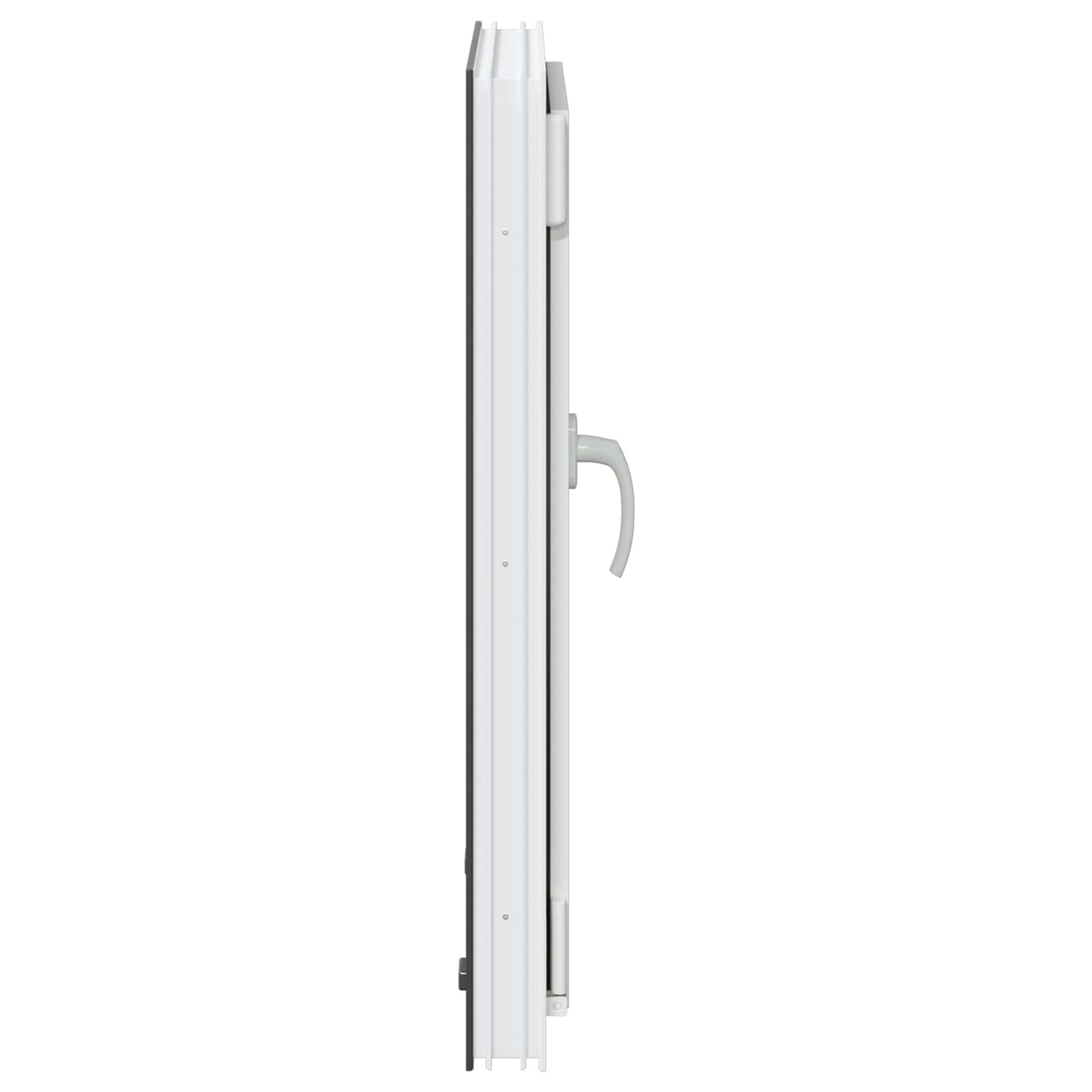 Finestra per Soffitta RISOR 50 x 75 cm PVC e Vetro Antracite | homemem39