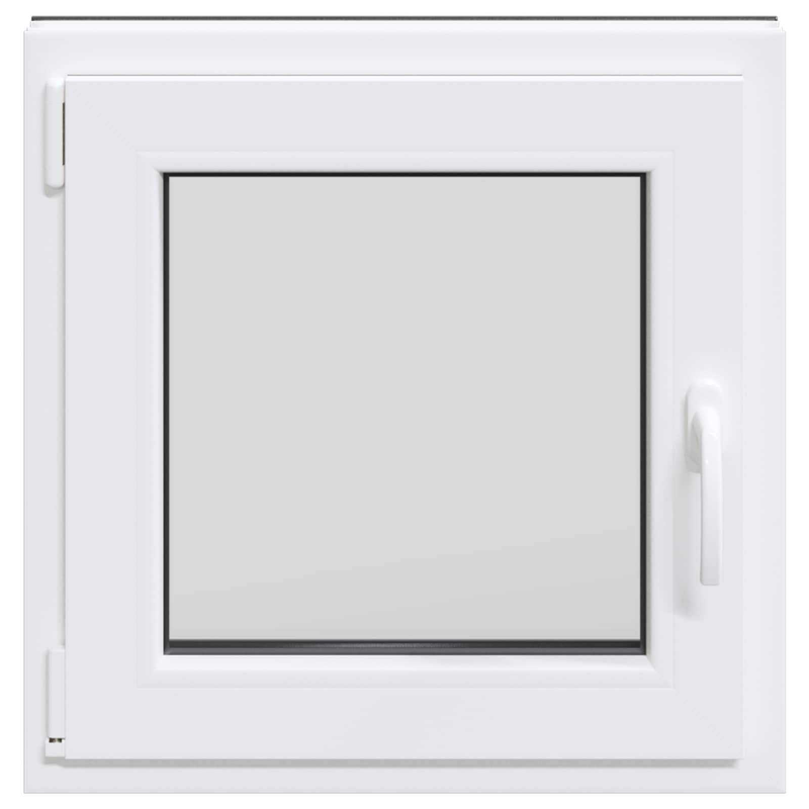 Finestra per Soffitta RISOR 60 x 60 cm PVC e Vetro Antracite | homemem39