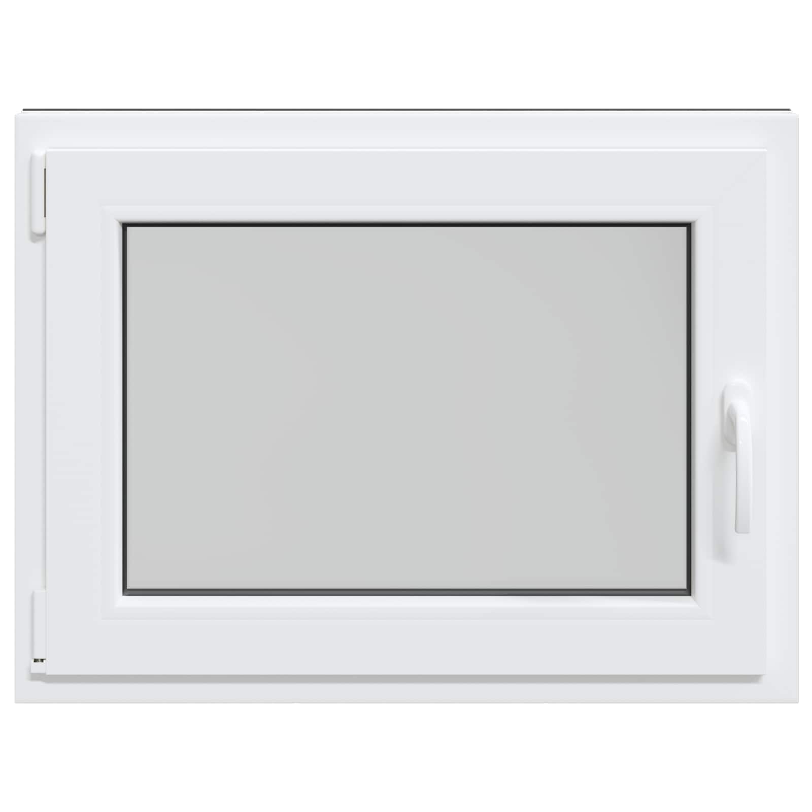 Finestra per Soffitta RISOR 80 x 60 cm PVC e Vetro Antracite | homemem39