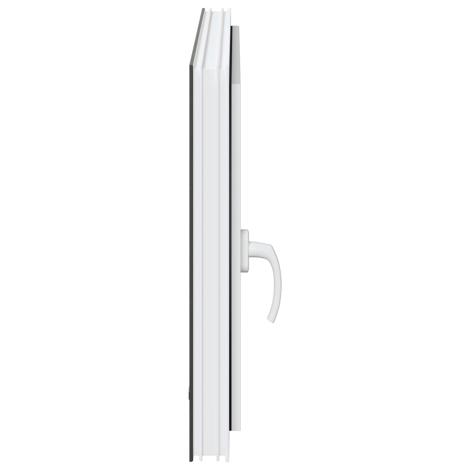 Finestra per Soffitta RISOR 90 x 50 cm PVC e Vetro Antracite | homemem39