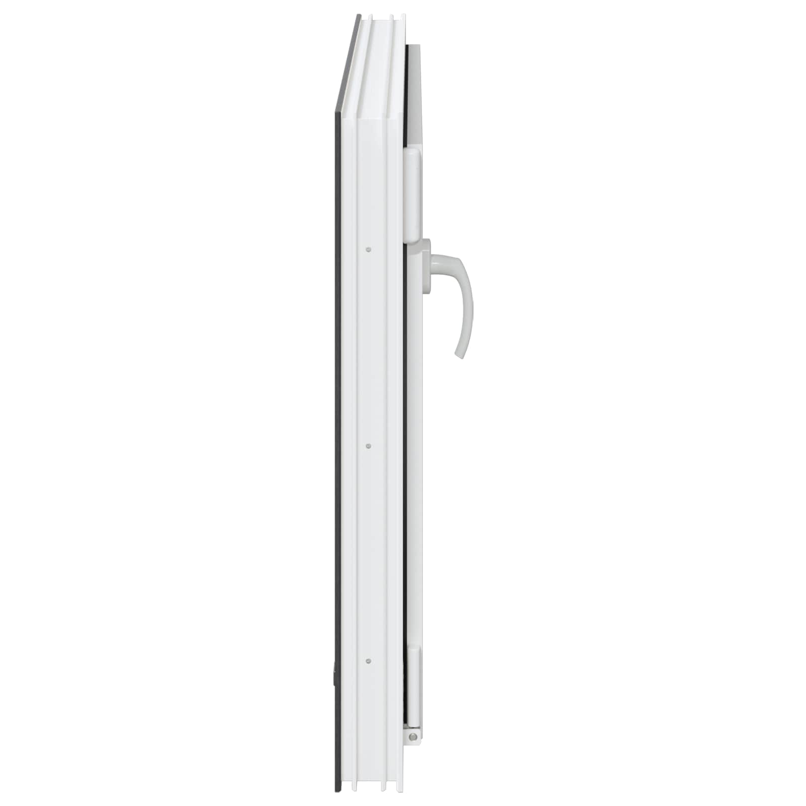 Finestra per Soffitta RISOR 90 x 70 cm PVC e Vetro Antracite | homemem39