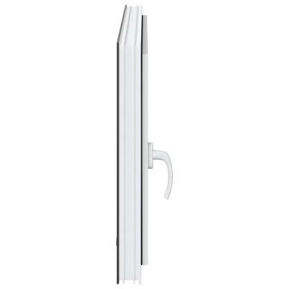 Finestra per Soffitta RISOR 100 x 60 cm PVC e Vetro Antracite | homemem39