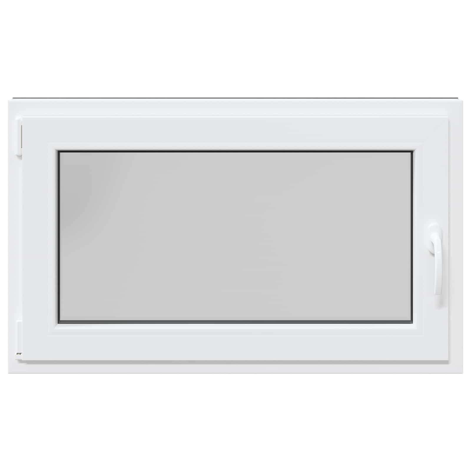 Finestra per Soffitta RISOR 100 x 60 cm PVC e Vetro Antracite | homemem39